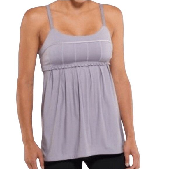LULULEMON ATHLETICA Pritti Tank in Lavender Size 6 - Picture 1 of 8